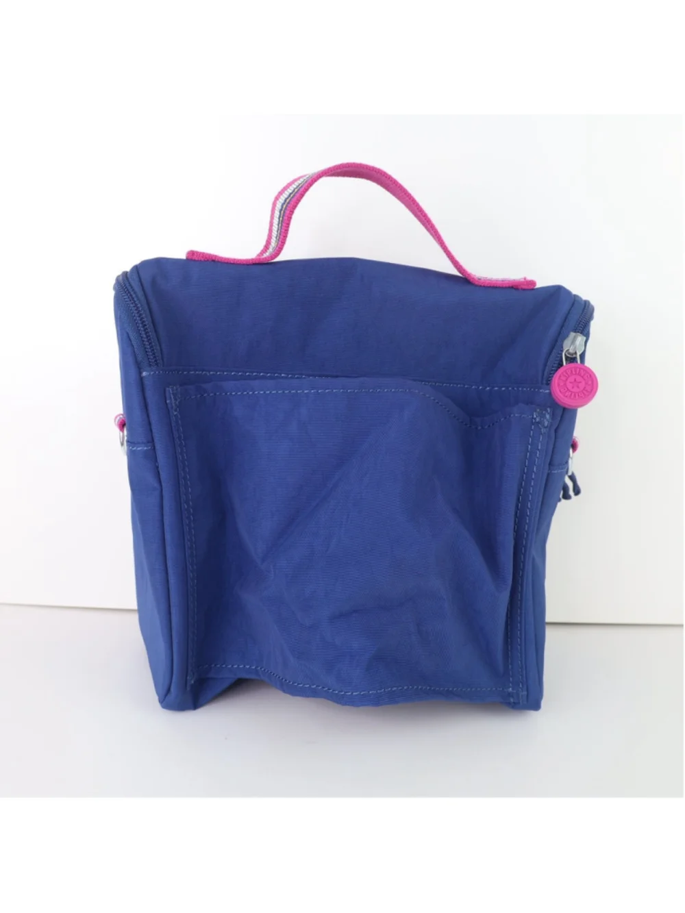 Kipling Toiletry Bag Travel Organizer Cosmetic Makeup Pouch Zip Case Nylon